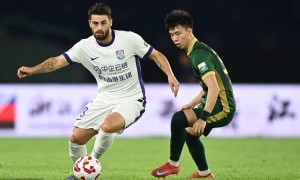 中超-罗斯中柱卡列洛弗兰克破门 浙江队2-0津门虎